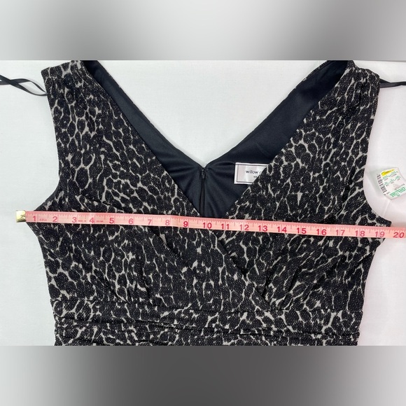 NWT Willow Glen Formal Dress Ruched Bodice Full Skirt Size 14W - Picture 10 of 11